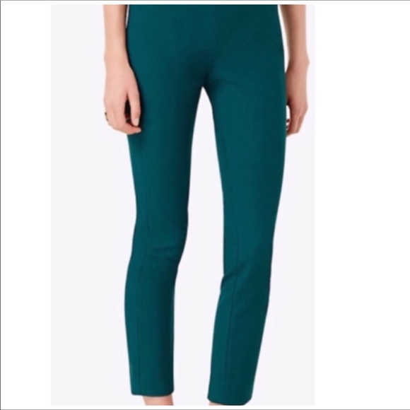 Tory Burch Skinny Slim Maude Leggings Size 4 Oceano #e10 - Picture 2 of 10